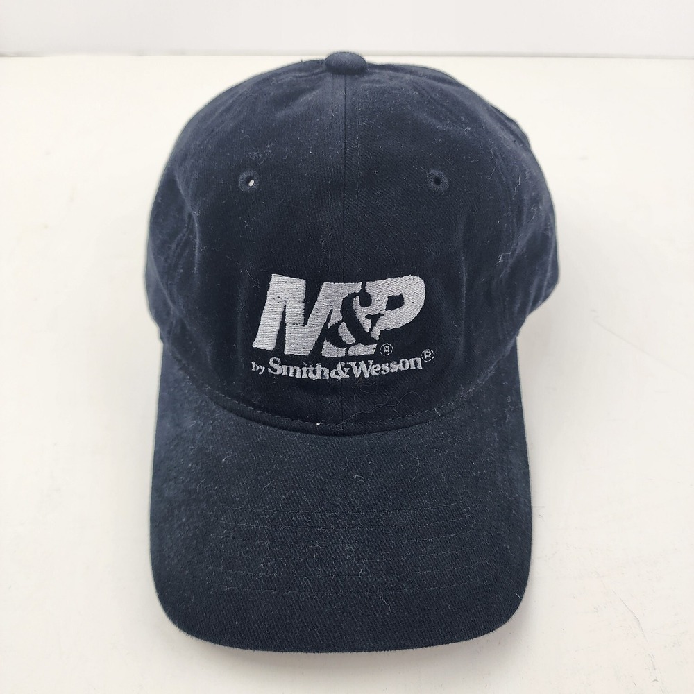 Smith & Wesson Shooting Hat. Black Baseball Cap with M&P Logo. Adjustable*